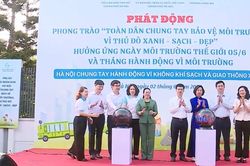 Mặt trận huy động sức dân giải quyết ô nhiễm môi trường