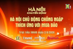 Đ&oacute;n xem chương tr&igrave;nh H&agrave; Nội chuyển động ng&agrave;y 2/6: 'H&agrave; Nội chủ động chống ngập th&iacute;ch ứng với mưa b&atilde;o'