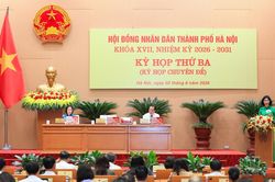 Thông qua nhiều Nghị quyết quan trọng phát triển Thủ đô
