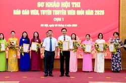 Sơ khảo hội thi báo cáo viên, tuyên truyền viên giỏi TP Hà Nội