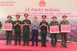 Phát động 'Chiến dịch 100 ngày đêm cao điểm' hoàn thành xây dựng các trường phổ thông nội trú liên cấp tại các xã biên giới