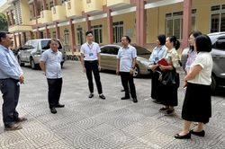 Kiểm tra công tác chuẩn bị Kỳ thi tốt nghiệp THPT tại xã Đông Khê