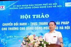 Cao đẳng Công nghệ cao Hà Nội: Mô hình trường học ESG - NET ZERO