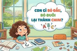 Con gì bỏ đầu, bỏ đuôi lại thành chim?