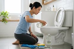 Đổ giấm v&agrave;o bồn cầu qua đ&ecirc;m c&oacute; t&aacute;c dụng g&igrave;?
