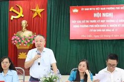 Phường Phú Diễn lắng nghe ý kiến cử tri trước kỳ họp HĐND giữa năm 2026
