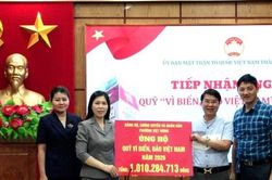 Phường Việt Hưng ủng hộ hơn 1 tỷ đồng vào Quỹ 'Vì biển, đảo Việt Nam'