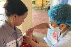 Xã Sóc Sơn hoàn thành chiến dịch bổ sung vitamin A cho hơn 4.800 trẻ em