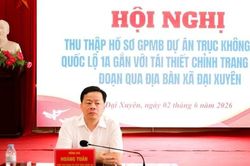Xã Đại Xuyên triển khai thu thập hồ sơ phục vụ Dự án Trục không gian Quốc lộ 1A