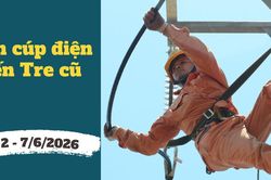 Lịch cúp điện Vĩnh Long (Bến Tre cũ) từ ngày 2 – 7/6/2026: Tăng hàng loạt khu vực mất điện
