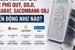 Gi&aacute; bạc h&ocirc;m nay 2/6: Bạc Ph&uacute; Qu&yacute;, Doji, Ancarat, Sacombank-SBJ biến động như n&agrave;o?