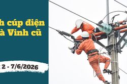 Lịch cúp điện Vĩnh Long (Trà Vinh cũ) từ ngày 2 – 7/6/2026: Cúp điện 10 tiếng/ngày nhiều khu vực để sửa chữa