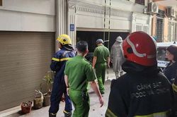 Dập tắt vụ cháy nhà trọ trong ngõ 814 đường Láng