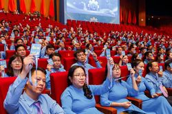 Đại hội XIV Công đoàn Việt Nam khai mạc phiên thứ nhất