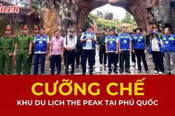 Cưỡng chế khu du lịch sinh thái xây dựng trái phép tại Phú Quốc