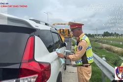 Bị phạt gần 90 triệu đồng v&igrave; li&ecirc;n ho&agrave;n lỗi tr&ecirc;n cao tốc