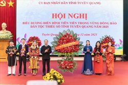 Tuyên Quang chú trọng xây dựng đội ngũ cán bộ người dân tộc thiểu số