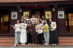 Tranh Đông Hồ tươi mới qua lăng kính sáng tạo của người trẻ