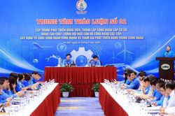 Phiên thứ hai Đại hội Công đoàn Việt Nam lần thứ XIV