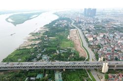 Chuẩn bị triển khai dự án công viên đầu tiên trên Trục đại lộ cảnh quan sông Hồng