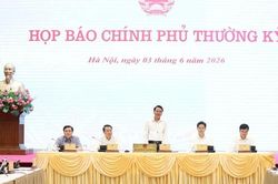 TỔNG THUẬT: Họp b&aacute;o Ch&iacute;nh phủ thường kỳ th&aacute;ng 5: Nội dung trả lời b&aacute;o ch&iacute;