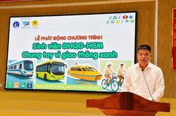 Tăng cường kết nối giao th&ocirc;ng 'xanh' đến Đại học Quốc gia Th&agrave;nh phố Hồ Ch&iacute; Minh