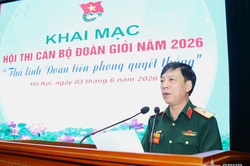 Trường Sĩ quan Ch&iacute;nh trị: Ứng dụng c&ocirc;ng nghệ th&ocirc;ng tin, tr&iacute; tuệ nh&acirc;n tạo trong Hội thi c&aacute;n bộ đo&agrave;n giỏi
