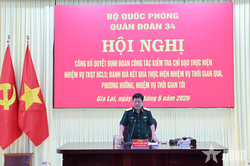 Qu&acirc;n đo&agrave;n 34: Đẩy mạnh thực hiện Chiến dịch 500 ng&agrave;y đ&ecirc;m t&igrave;m kiếm, quy tập h&agrave;i cốt liệt sĩ