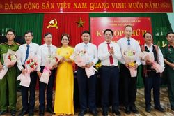 Xã Trà Tập kiện toàn các chức danh lãnh đạo chủ chốt
