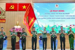 Công an TPHCM thi đua 'Ba Nhất', ra quân Chiến dịch Hành quân xanh 2026