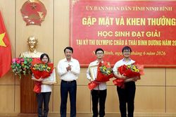 Kỳ tích của giáo dục Ninh Bình với ba Huy chương Bạc tại các kỳ Olympic châu Á