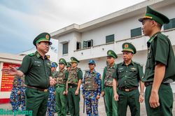 Kiểm tra to&agrave;n diện kết quả thực hiện nhiệm vụ c&ocirc;ng t&aacute;c Bi&ecirc;n ph&ograve;ng 6 th&aacute;ng đầu năm 2026 tại Hải đo&agrave;n Bi&ecirc;n ph&ograve;ng 48