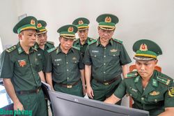 Kiểm tra toàn diện kết quả thực hiện nhiệm vụ công tác Biên phòng 6 tháng đầu năm 2026 tại Đồn Biên phòng cửa khẩu cảng Quy Nhơn