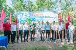 PVI tổ chức Lễ khởi công xây dựng công trình nước sinh hoạt cho nhân dân thôn Nước Oa, xã Trà Tân, TP Đà nẵng