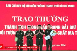 Khen thưởng đơn vị triệt ph&aacute; đường d&acirc;y ma t&uacute;y, bắt 3 đối tượng