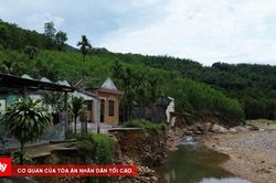 Huế đầu tư 65 tỷ đồng xử l&yacute; sạt lở khu d&acirc;n cư ven suối Th&aacute;c Trượt