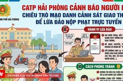 Giả danh cảnh sát giao thông để chiếm đoạt tiền nộp phạt