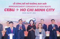 Vietjet tiếp tục mở rộng mạng bay ASEAN với đường bay thẳng TP.HCM - Cebu