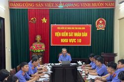 VKSND khu vực 10 tổ chức Hội nghị quán triệt chỉ thị về tăng cường công tác kiến nghị