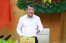Thủ tướng Ch&iacute;nh phủ L&ecirc; Minh Hưng: Tập trung c&aacute;c giải ph&aacute;p th&uacute;c đẩy tăng trưởng, phấn đấu đạt mục ti&ecirc;u tăng trưởng hai con số