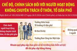 Chế độ, ch&iacute;nh s&aacute;ch đối với người hoạt động kh&ocirc;ng chuy&ecirc;n tr&aacute;ch ở th&ocirc;n, tổ d&acirc;n phố
