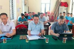 Giám đốc Sở Tư pháp dự sinh hoạt chi bộ thôn Yên Mỹ
