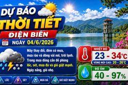 Bản tin Dự báo thời tiết ngày 4/6/2026