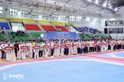Khai mạc môn thi đấu Taewondo khuôn khổ Đại hội Thể dục thể thao thành phố Đồng Nai lần thứ I năm 2026