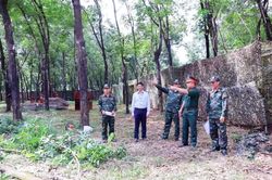 Bộ Chỉ huy Quân sự thành phố Đồng Nai kiểm tra công tác chuẩn bị diễn tập tại xã Tân Tiến