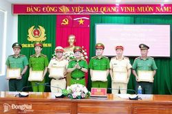 Công an thành phố Đồng Nai biểu dương tập thể, cá nhân xuất sắc trong chuyên án dữ liệu cá nhân