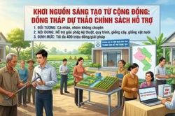 Sở Khoa học và Công nghệ Đồng Tháp lấy ý kiến về chính sách hỗ trợ hoạt động sáng tạo không chuyên