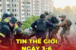 Tin thế giới ng&agrave;y 3-6: Nga tấn c&ocirc;ng Ukraine bằng hơn 600 UAV v&agrave; 73 t&ecirc;n lửa, &iacute;t nhất 23 người thiệt mạng
