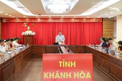 Thường trực Tỉnh ủy Khánh Hòa giao ban công tác tháng 5