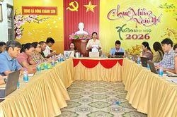 X&atilde; Đ&ocirc;ng Kh&aacute;nh Sơn triển khai c&aacute;c chương tr&igrave;nh mục ti&ecirc;u quốc gia giai đoạn 2026 - 2030
